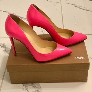 Christian Louboutin Pigalle (100mm) Size 38.5